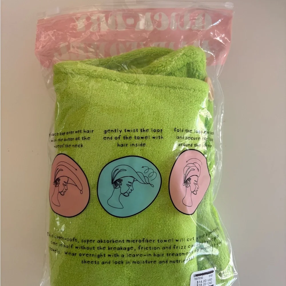 NWT Urban Outfitters Frog Hair Towel